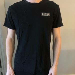 Mens Black T-shirt